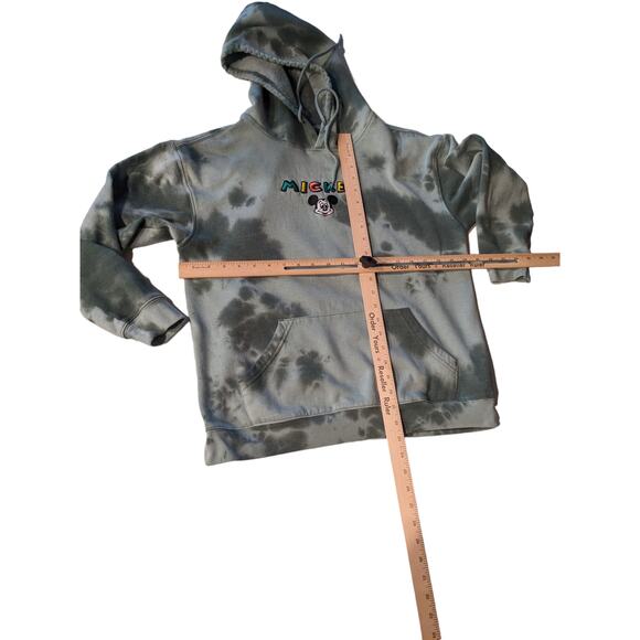 Disney Mickey Mouse Hoodie Sweatshirt Women Medium Cozy Pullover Kangaroo Pocket - Picture 8 of 11